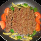 کباب برگ تابه ای
