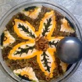 طرز تهیه آش بادمجان