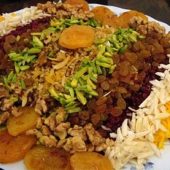 طرز تهیه آجیل پلو