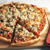 طرز تهیه پیتزا مخلوط