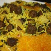 طرز تهیه شیرازی پلو