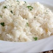 طرز تهیه نوعی پلوی اسیایی