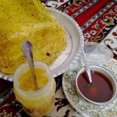 نان چای سبز