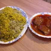 سبزی پلو