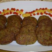 کباب چرخ کرده تابه ای