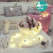 ایجاد طرحی ژورنالی برای مبلمان با استفاده از شال مبل