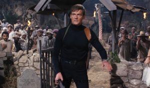 راجر مور در نقش جیمز باند