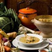 طرز تهیه گاربور با باقلا و لوبیا سفید