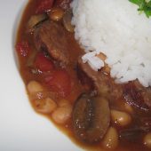 طرز تهیه سوسیس دیابتی و خورش لوبیا سفید
