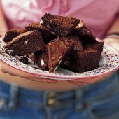 طرز تهیه براونی شکلاتی