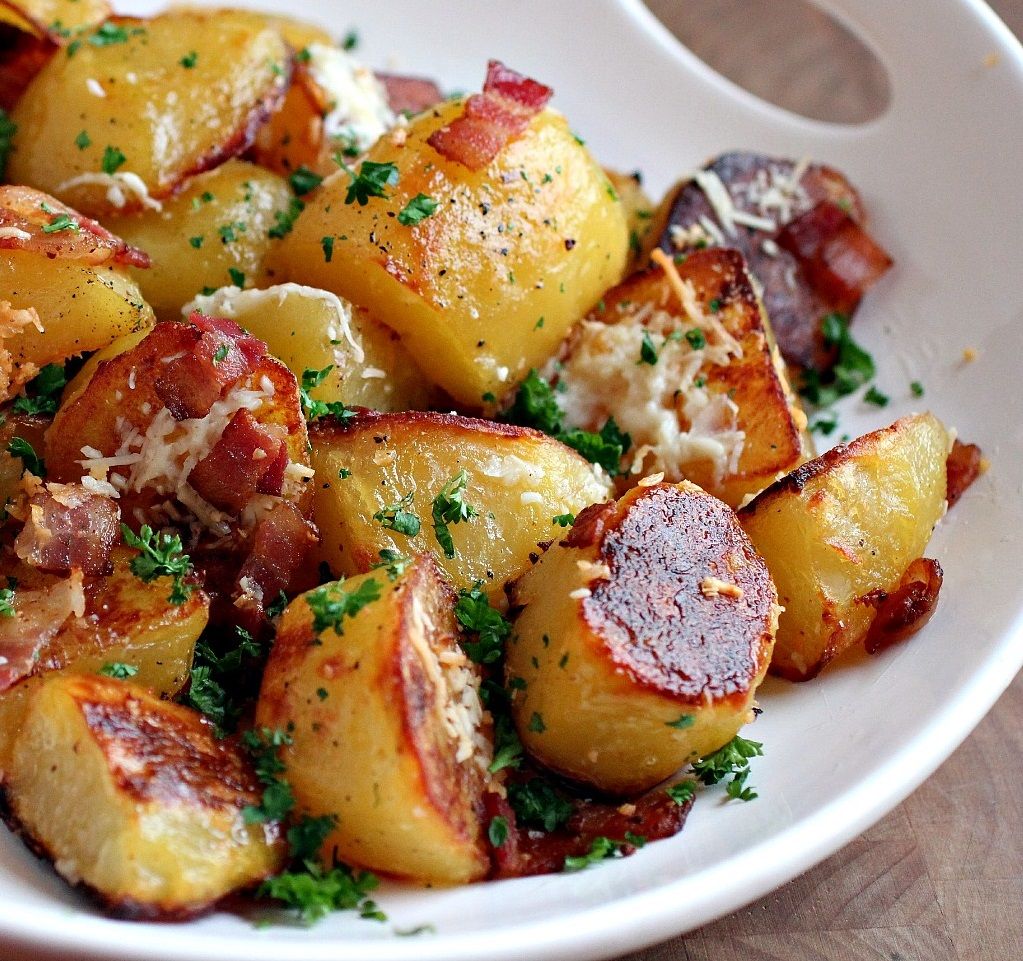 праздничная картошка в духовке рецепт с фото