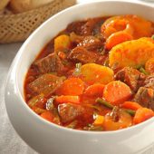 خوراک گرم لوبیا