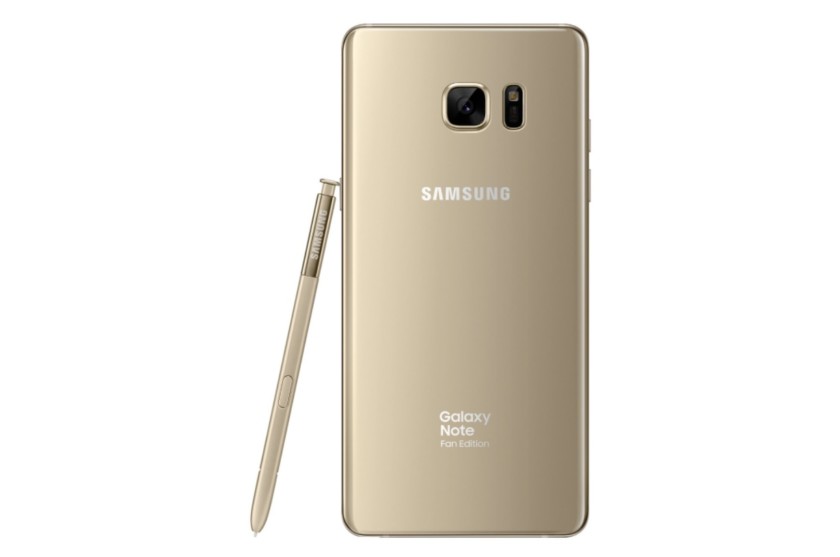 Galaxy Note FE Gold