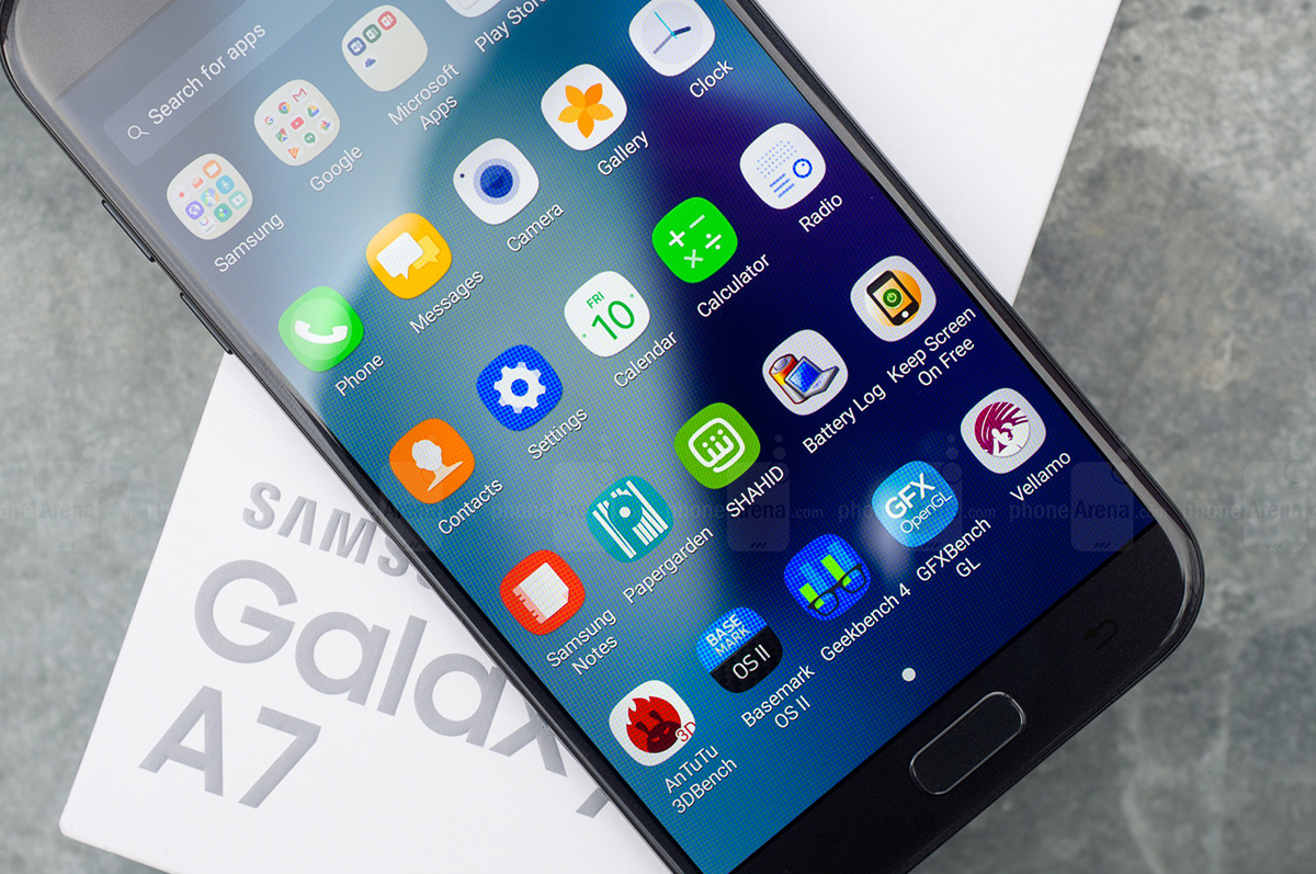 انتشار به روز رسانی اندروید 7.0 برای Galaxy A7 2017 آغاز شد