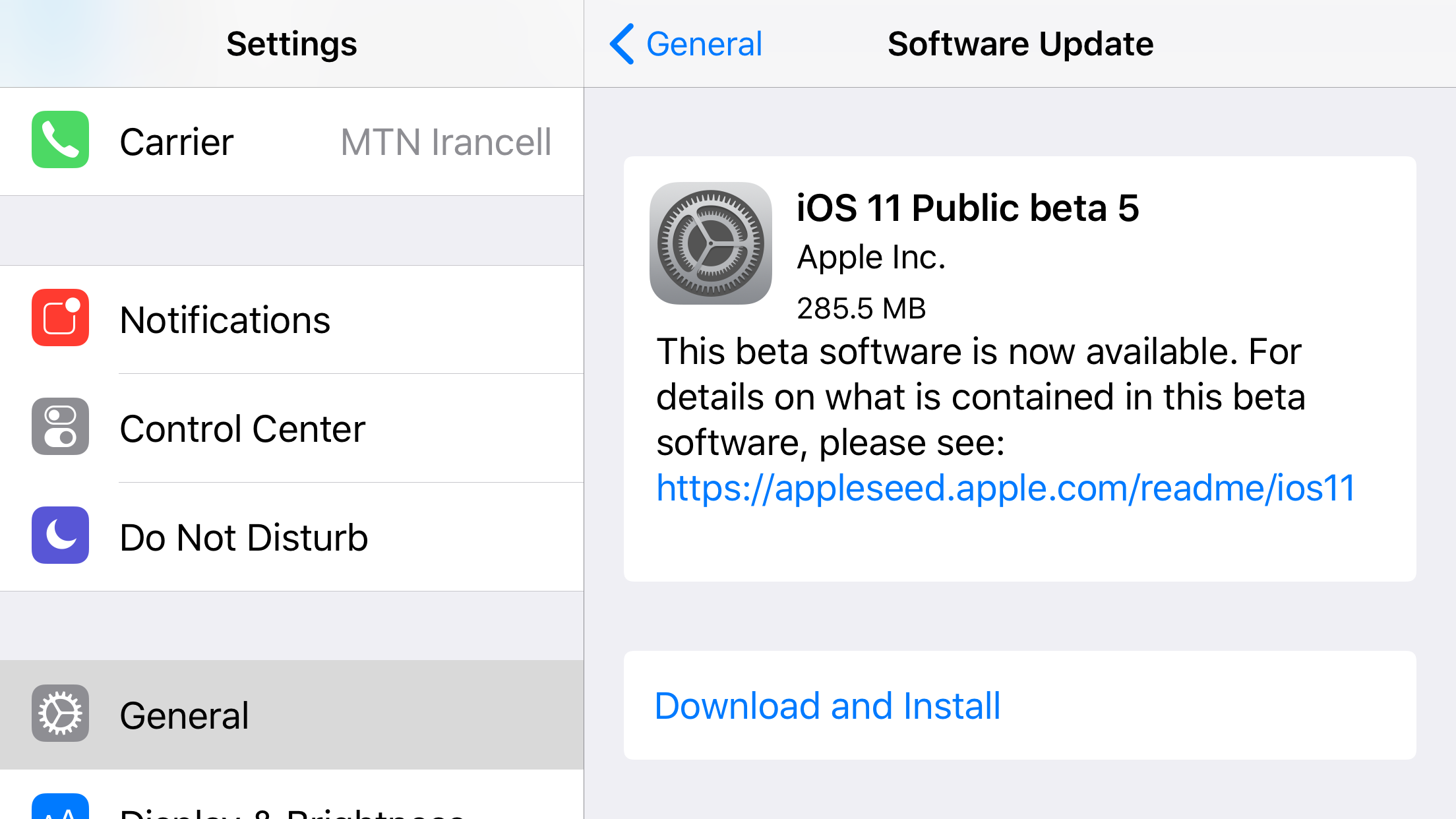 پنجمین نسخه بتای عمومی iOS 11 منتشر شد