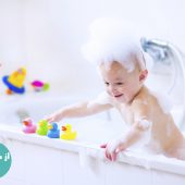 مشکلات مربوط به حمام کردن کودکان